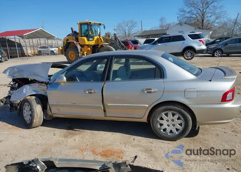 2004 Kia Optima Lx from USA, damaged, VIN KNAGD126845321753